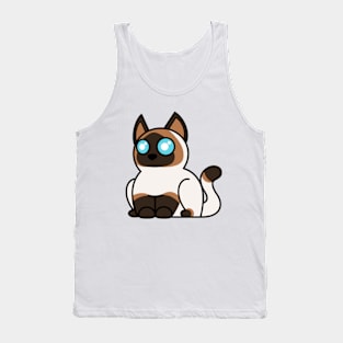 Plump Cat Siamese Tank Top